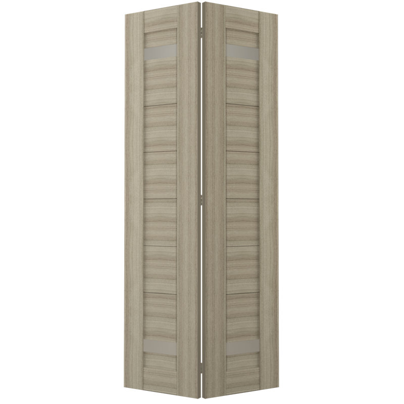 Porte pliante en bois manufacturé Perla, 36 po x 79,38 po, Pin