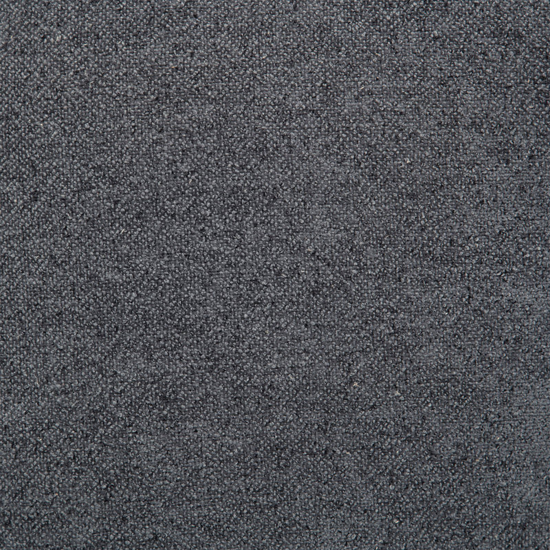 Fauteuil d'appoint rembourré gris anthracite Plather, Gris anthracite
