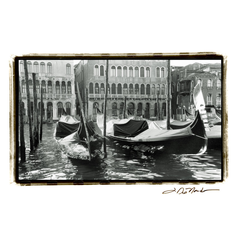 Waterways Of Venice XIV by Laura DeNardo - Wrapped Canvas Print, 30cm H x 46cm W  x 3.8cm D
