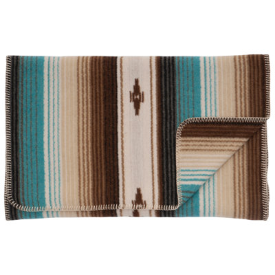 Wooded River Zarape - Bed Scarf - King - 106x24