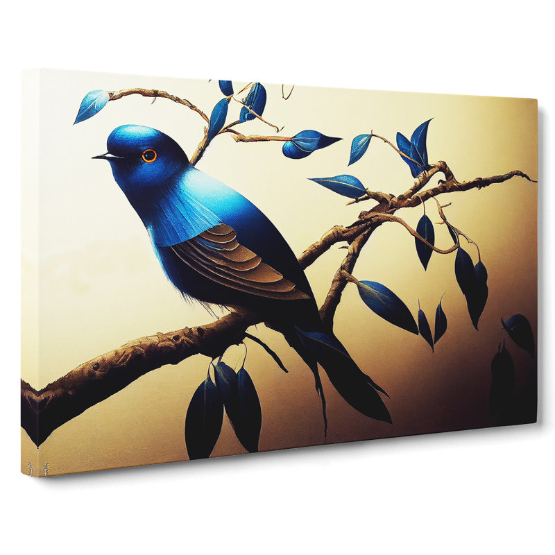 Picturesque Swallow Bird - Wrapped Canvas, 50cm H x 76cm W x 3cm D
