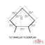Corner Summer House 7 ft x 7 ft-1867940702
