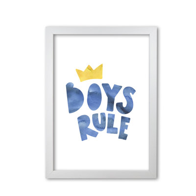 Boys Rule - Painting
