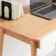 Bureau d'ordinateur en bois massif - bureau de 47 po avec 2 tiroirs, table de style PC simple et moderne