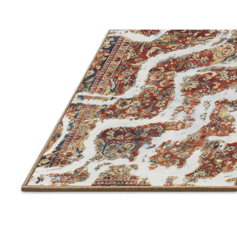 Tapis abstrait moderne 1141, Rectangle 2 pi x 3 pi