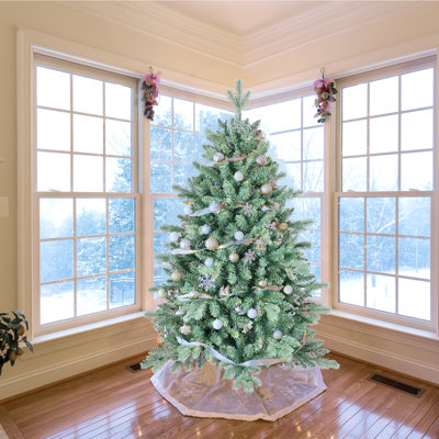 Unlit Blue Spruce Artificial Christmas Tree