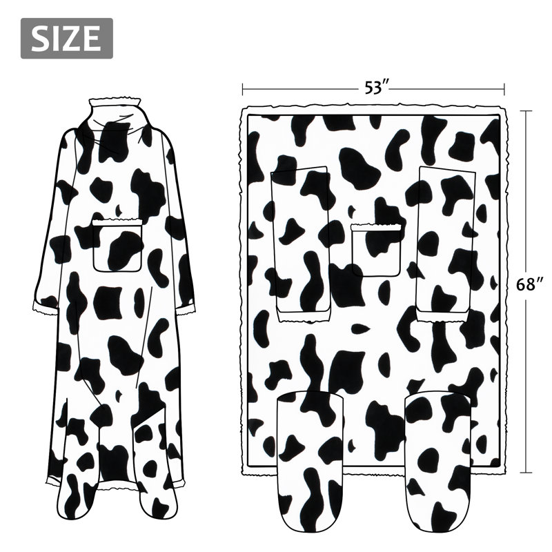 Couverture Sherpa, Dalmate, Imprimé animal