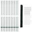 Vidaxl Fence With Posts Steel-116797791-116797794
