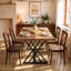 Dining Table with Steel Base