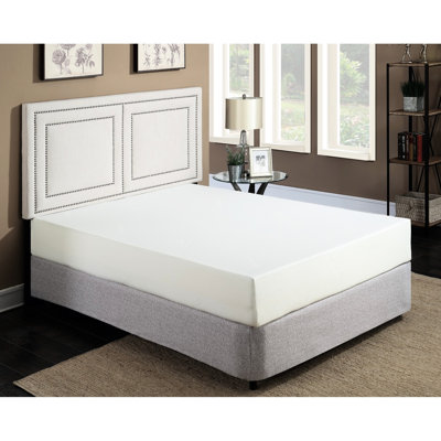 10 po Matelas très grand en mousse viscoélastique gélifiée, dispositif rafraîchissant pour les nuits confortables, lit de repos, lit double avec aloès, mousse américaine, emballage inclus, caractéristique, sommeil réparateur et reposant,