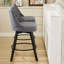 Upholstered Swivel Accent Chair-560231158