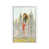 White Floater Framed