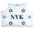 Blanc, noir, bleu, basketball de New York, couleur est en rupture de stock