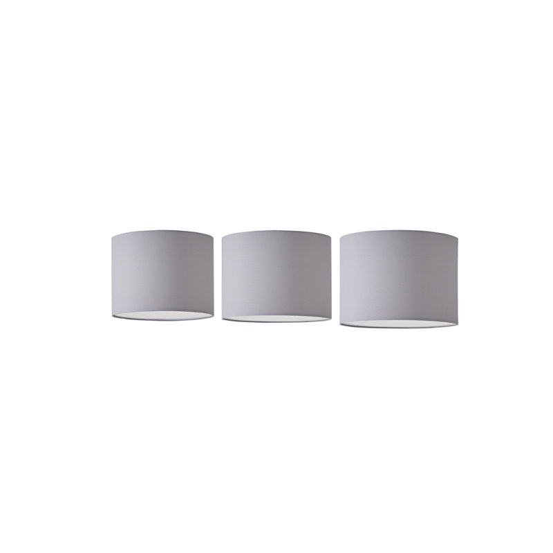 Torbery Cotton Drum Pendant Shade ( Clip On ) in Off White, Not Included