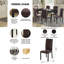 Chaise parsons en polyuréthane Neli-87288506-87288505