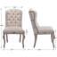 Chaise parsons en bois massif touffetée Jolynn-1700266496-1619175827