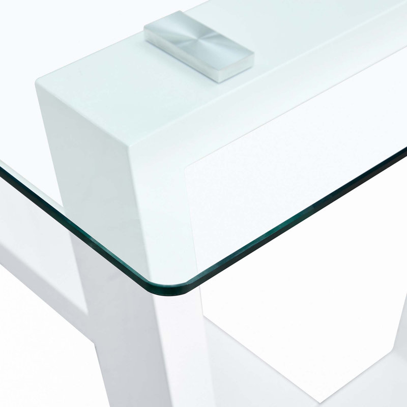 Large Glass Dining Table(Only Table)