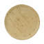Table d'appoint cylindrique Mgo, texture bois