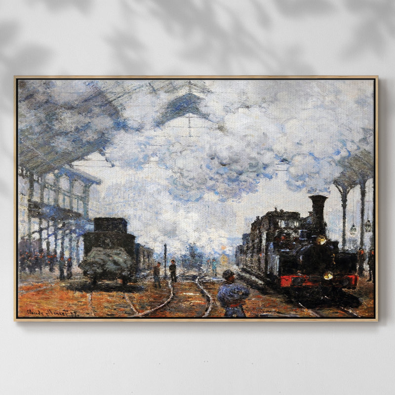 Saint sur toile, H 37 po x l 25 po x P 2 po, Brun
