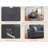 Cody Sleeper Sofa with 2 USB Charging Ports and Accent Pillows Gray Linen 70 Inches