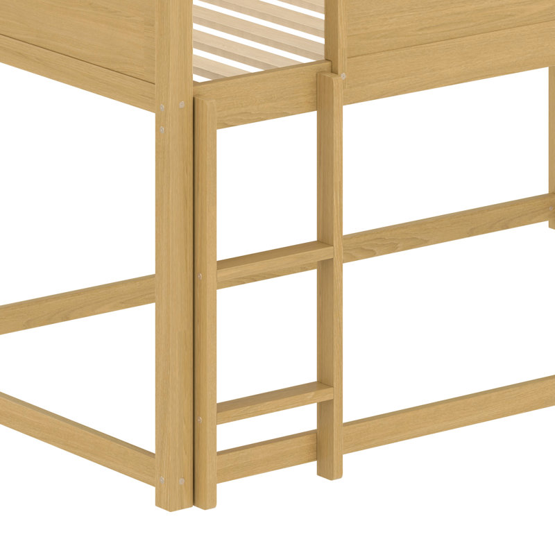 Lit superposé simple avec barrière de sécurité amovible - Ajoutez du plaisir à votre chambre à coucher