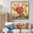 Cadre flottant noir