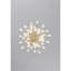 Lustre en cristal de raisin 10 lumières 10 lumières, plafonnier de ferme moderne 10 lumières, pour salle à manger, îlot de cuisine - AUCUN AMPOULE INCLUS - OR-664776698
