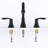 Bathroom faucet with 360 degree turn spout-115827318