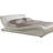 Vegan Leather Platform Bed-21189350-21189348
