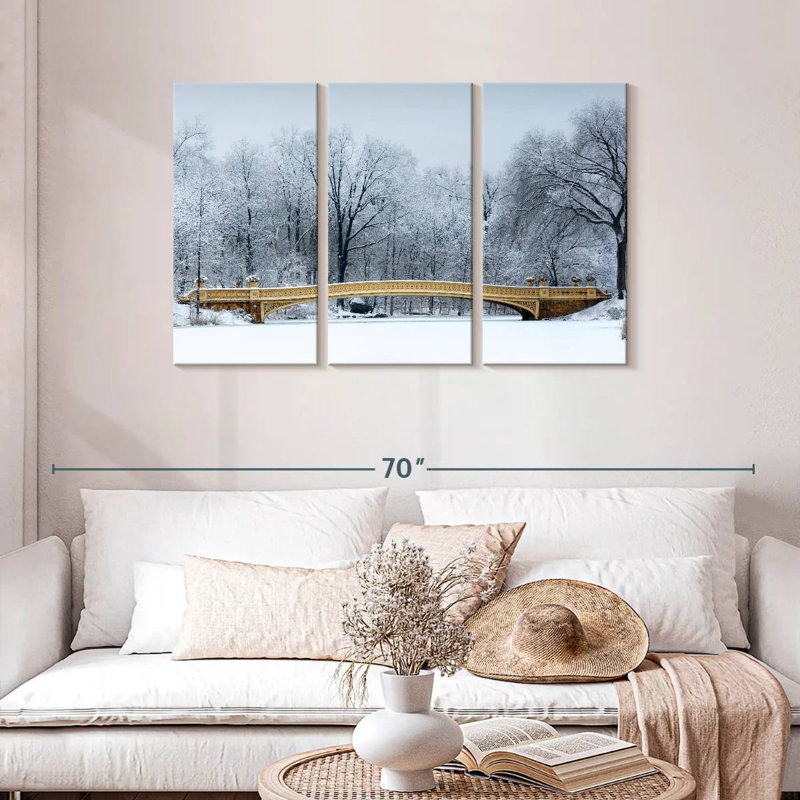 Lilie Bow Bridge, 28" H x 45" W