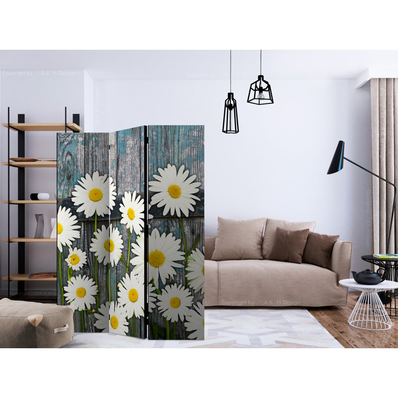 Crescio 172cm H Folding Room Divider, 3