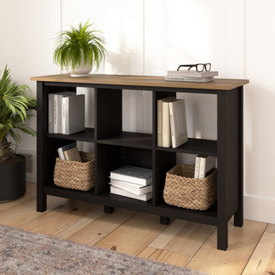 Silviane Manufactured Wood Horizontal Bookcase