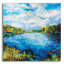 «Lakeside» par Jeanette Vertentes, art mural en verre acrylique-11850724