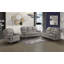 Fauteuil inclinable oscillant, chenille grise-568833673