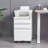 [Installation Required] 3-Drawer Mobile Filing Cabinet With Lock, Legal/Letter Sized Office Storage Filing Cabinet, Metal Filing Cabinet,Suitable For Offices And Study Rooms
