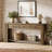70.9-Inch Console Table with 3 Drawers and Open Storage Shelf, Extra Long Narrow Entryway Sofa Tables for Hallway Foyer Entrance, Brown