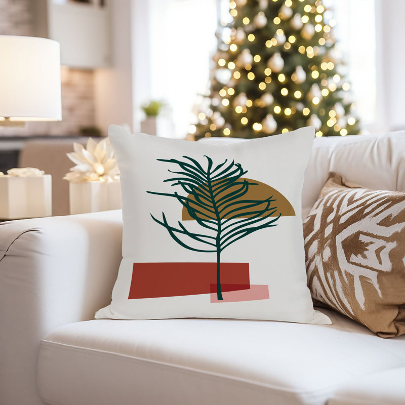 Botanical Bohemian Leaf II Botanicals Leaf Modern, 16"H x 16"W