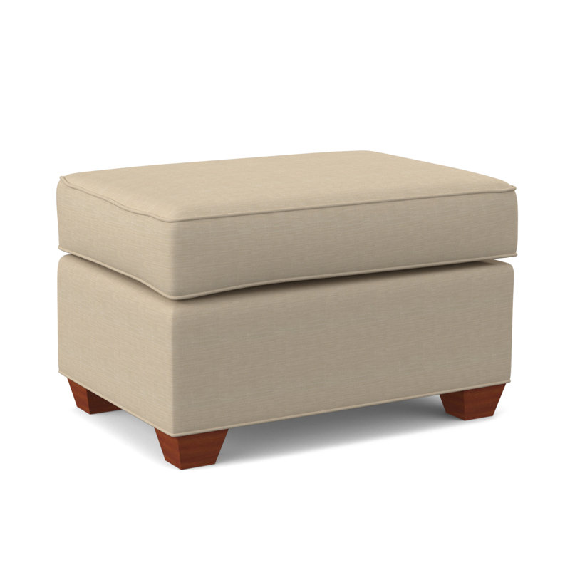 Clark 27" Wide Rectangle Standard Ottoman, BM Cherry, Ridgecrest Putty