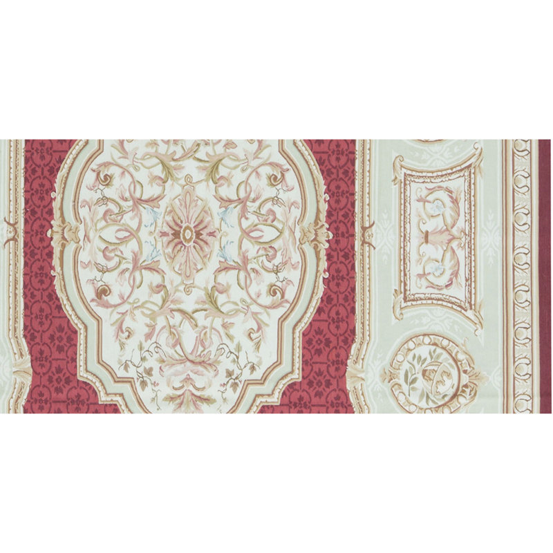 Aubusson Renaissance Wool Oriental Area Rug