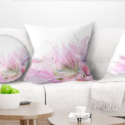  Coussin abstrait à jolies fleurs