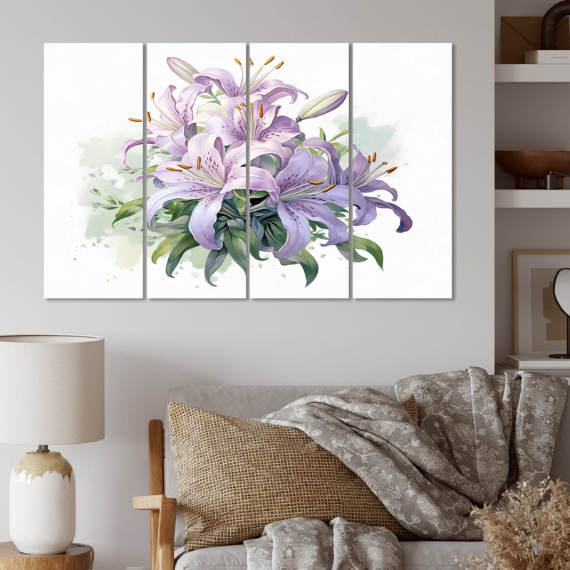 Plants & Flowers Wall Decor on Metal