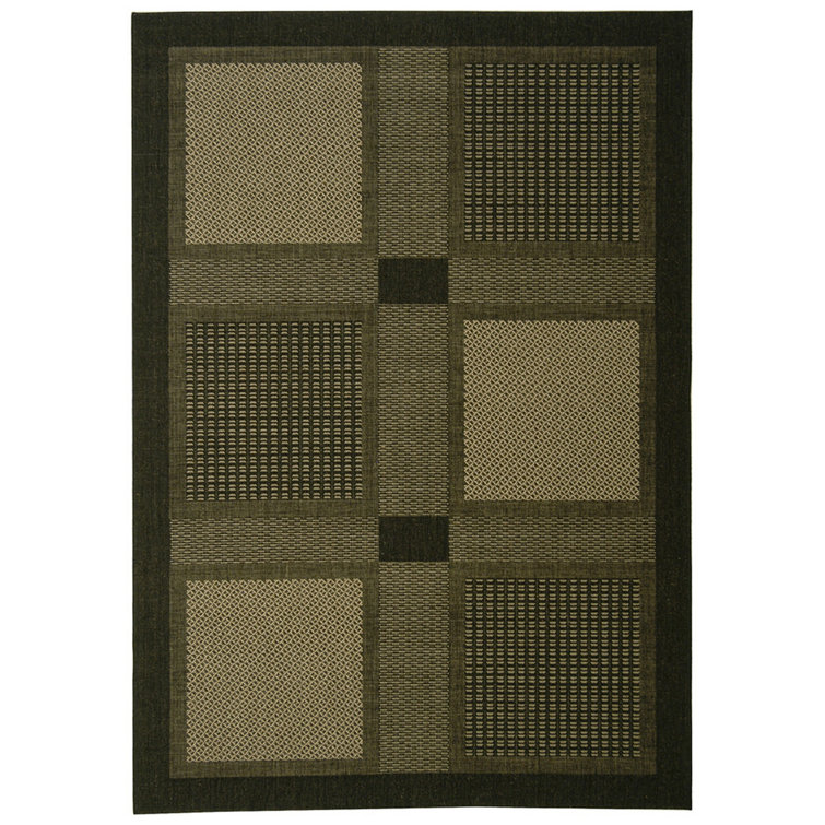 Dirks Performance Geometric Indoor/Outdoor Area Rug