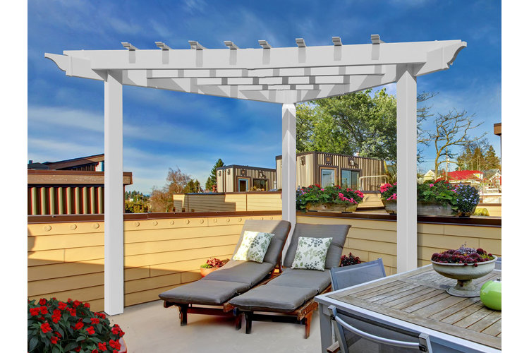 Pergola on a roofdeck
