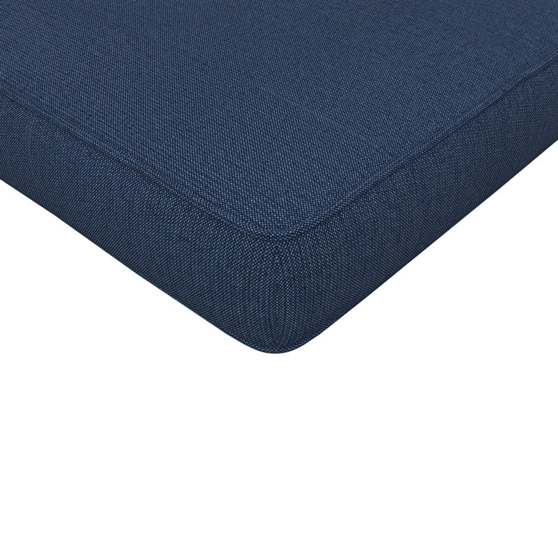 Wayfair Custom Outdoor Dining Chair Cushion With Sunbrella Fabric, 16" W x 16" D, Sunbrella® Spectrum Indigo