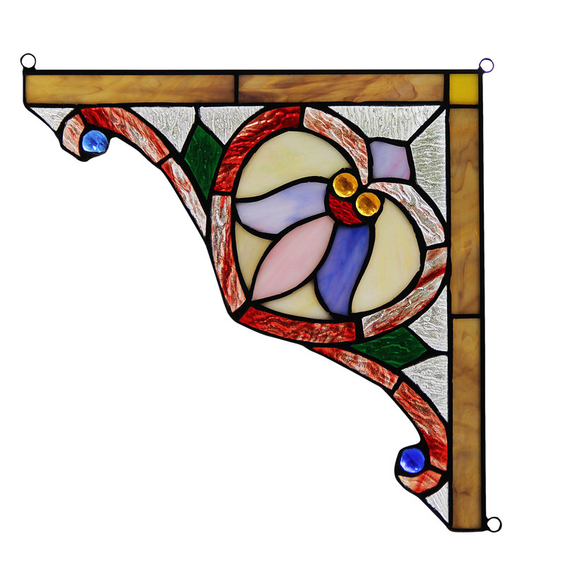Tiffany Plants & Flowers Window Panel