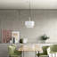 Luminaire suspendu blanc 1 lumière Acklin-117592172-117592178