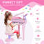 Kids 3 Piece Specialty Play Or Activity Table and Chair Set-574430820-574430821