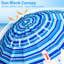 Parasol d'extérieur inclinable de sable 8 pi avec sac de transport Astolfo-896459696