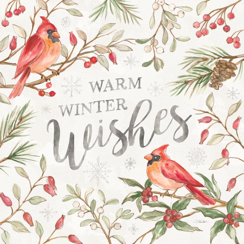 «Winter Harmony III» par Silvia Vassileva, reproduction, Non, H 12 po x l 12 po, Toile tendue