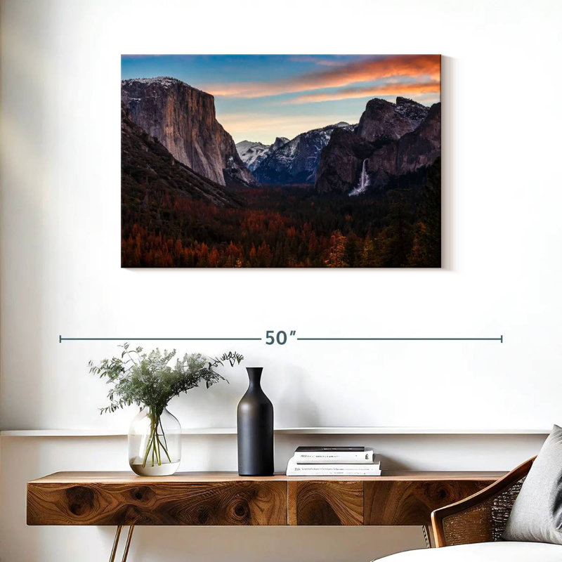 Alvord Scenic Yosemite Peaks, H 24 po x l 36 po